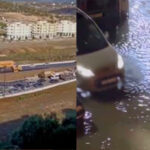 طنجة تغرق بعد دقائق من الأمطار