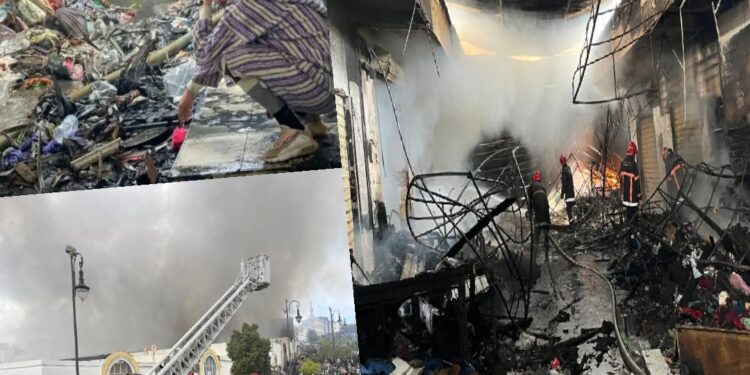 تجار سوق درب عمر يؤكدون استعدادهم لدعم تجار سوق بني مكادة