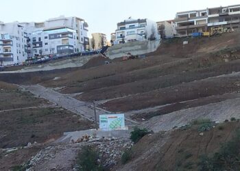 التساقطات المطرية تسبب انهيارات أرضية في تجزئة الصحراوي بطنجة