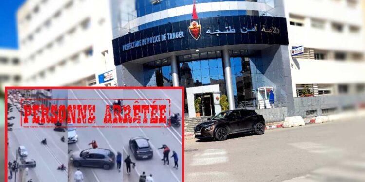 ولاية أمن طنجة تعلن اعتقال صاحب سيارة دهس دراجة نارية 
