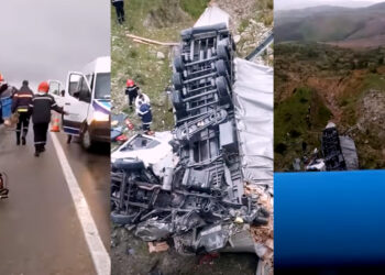 حادث سير مؤلم بين القصر الصغير وطنجة راح ضحيته سائق شاحنة