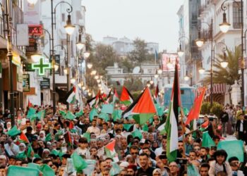 المبادرة المغربية للدعم والنصرة بطنجة تنظم وقفة تضامنية مع غزة واعتصاماً مفتوحاً احتجاجاً على التصعيد الصهيوني
