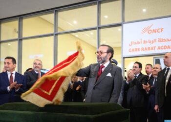 جلالة الملك يُعطي انطلاقة أشغال إنجاز الخط السككي فائق السرعة LGV الرابط بين القنيطرة ومراكش