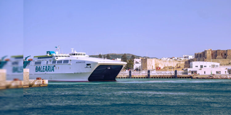 باليريا تبدأ في هذا التاريخ أول رحلة ما بين طريفة الإسبانية و ميناء طنجة