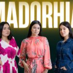 سيدة الأعمال ارحيمو الهري تشارك بأزياء مادوريا في معرض الدار البيضاء