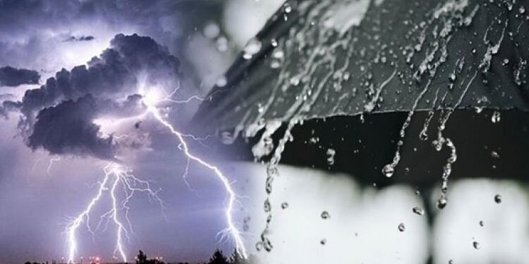 زخات رعدية قوية وأحوال جوية غير مستقرة بعدد من مناطق المملكة