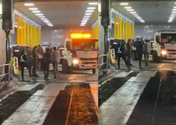 عطب سيارة يتسبب في احتجاز عشرات المسافرين داخل باخرة بميناء طنجة المدينة