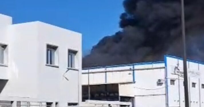 اندلاع حريق في معمل للصباغة بطنجة دون خسائر بشرية