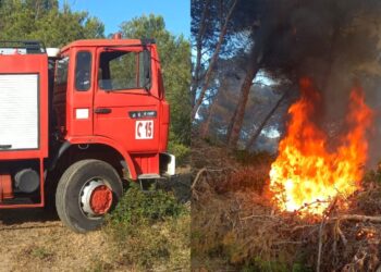 سلطات اكزناية تلقي القبض على شخص أضرم النار في غابة هوارة