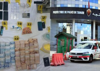 ولاية أمن طنجة تعلن القبض على أفراد عصابة إجرامية ضواحي اكزناية بحوزتها 67 مليون