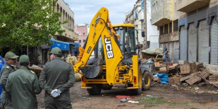 غياب الدعم الكافي للقوات المساعدة يعيق جهود السلطة المحلية بآكزناية لتحرير الملك العمومي