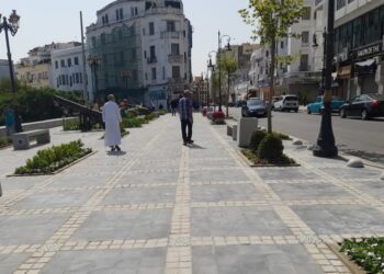 ساحة فارو أو سور المعكازين الشهيرة بطنجة ترى النور في حلة جديدة