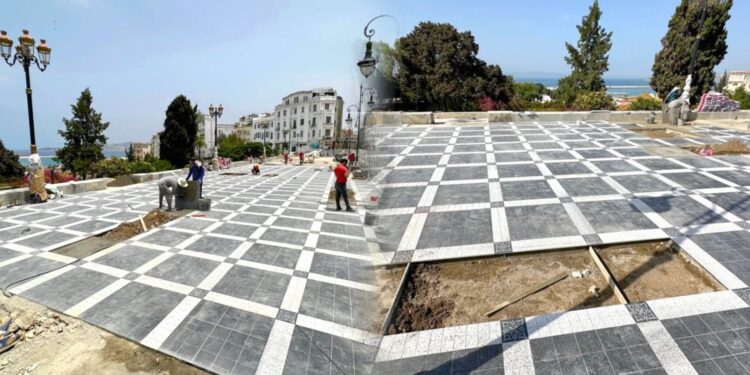 بعد انقطاعها.. طنجة تعود لأشغال ترميم ذاكرتها بساحة "سور المعكازين"