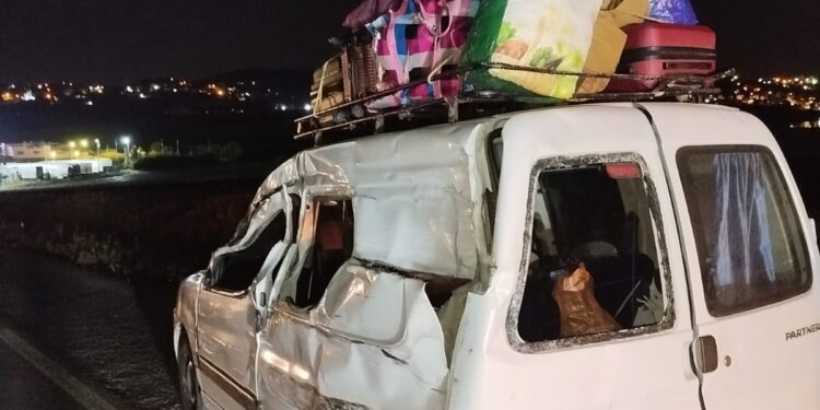 حادثة سير خطيرة قرب بحيرة سيدي حساين تُسفر عن إصابة 9 أشخاص