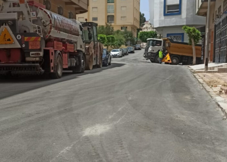 أشغال بمقاطعة السواني 