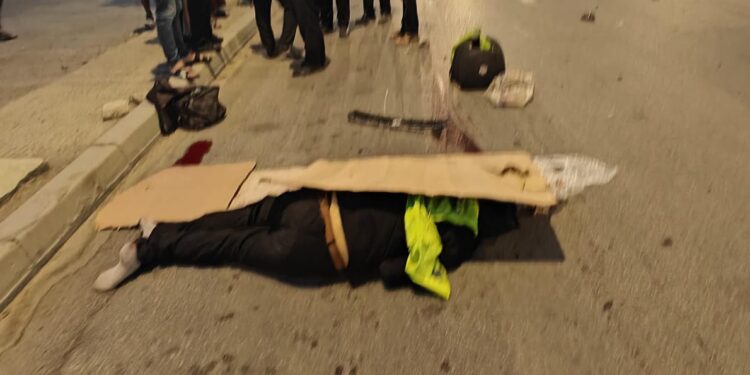 حادثة سير مميتة قرب مجمع "دياري": وفاة سائق دراجة نارية وفرار الجاني قبل توقيفه