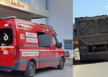 صادم... شاحنة تودي بحياة طفلة في طريق شاطئ القصر الصغير