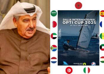 رئيس الاتحاد العربي للشراع يشارك في فعاليات بطولة الدالية الدولية