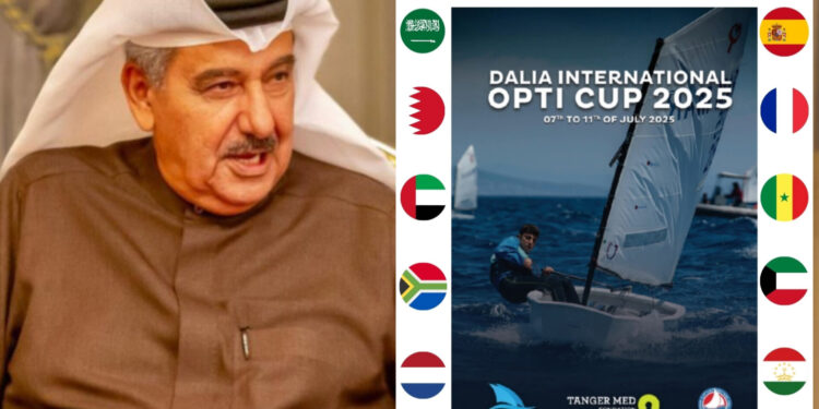 رئيس الاتحاد العربي للشراع يشارك في فعاليات بطولة الدالية الدولية