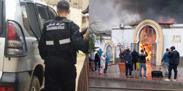 اعتقال تاجر متضرر من حريق سوق بني مكادة يثير استياء حقوقيا واسعا