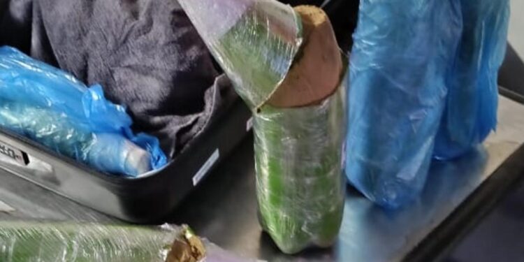 إحباط محاولة تهريب مخدر الشيرا بمطار طنجة الدولي