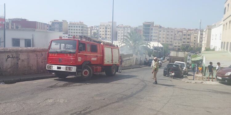 مدمنو الهيروين يشعلون النار يوميًا وتجار سوق الوردة خائفون على محلاتهم