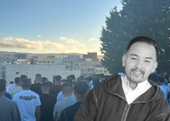 جنازة مهيبة لضابط شرطة لقي مصرعه غرقًا بشاطئ في طنجة