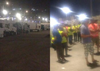 تفاصيل الحركة المفاجئة للسائقين في منطقة سكانير بميناء طنجة المتوسط