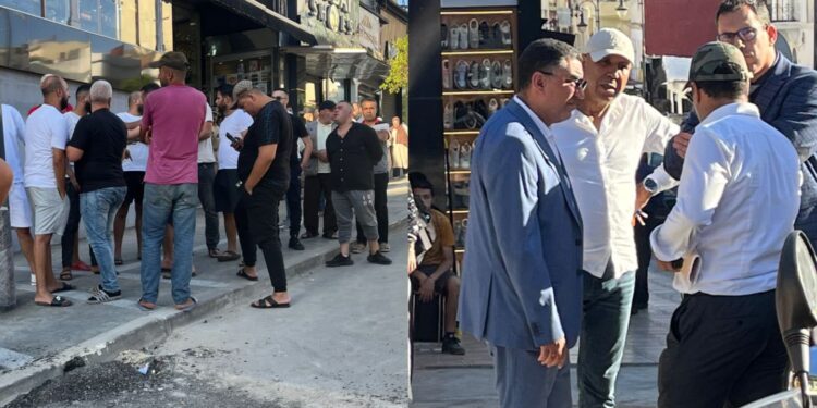 استنفار من أعلى سلطات طنجة بسبب احتجاجات تجار شارع المكسيك