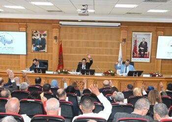 نقط جدول الأعمال حضيت بمصادقة الأغلبية المطلقة للمجلس مع امتناع عضو عن التصويت