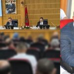 رشيد الورديغي رئيس الهيئة المغربية للمقاولات يمين الصورة