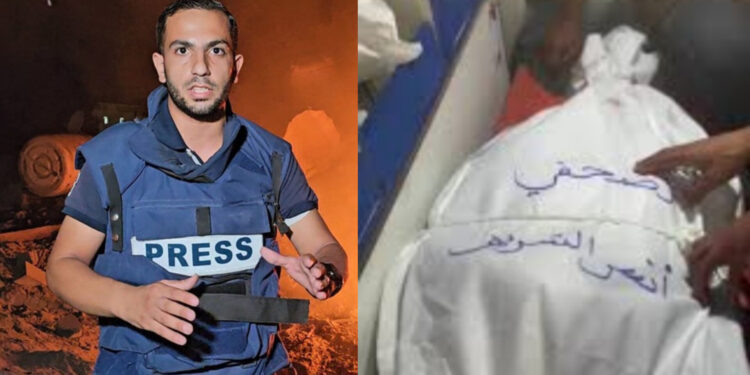 استشهاد صحفيي الجزيرة في غزة يُثير موجة استغفار وتضامن واسعة بين الإعلاميين المغاربة