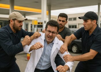 دكتور يتعرض لاعتداء من طرف خمسة أشخاص  داخل محطة وقود بطنجة