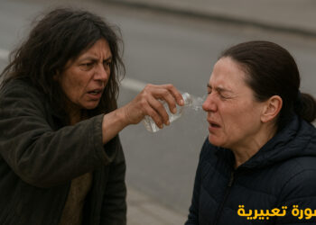 طنجة : متسولة ترش إمرأة  ب”الماء الدلوان “