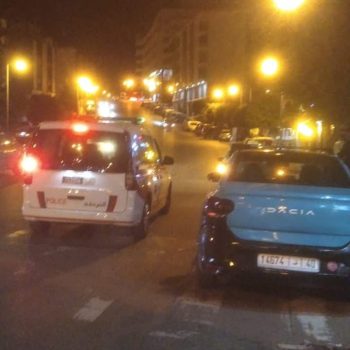 الإعتداء على سائق طاكسي