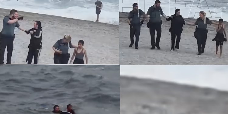 صادم..تفاصيل قصة أم مغربية غامرت بحياة طفلها للعبور إلى سبتة سباحة