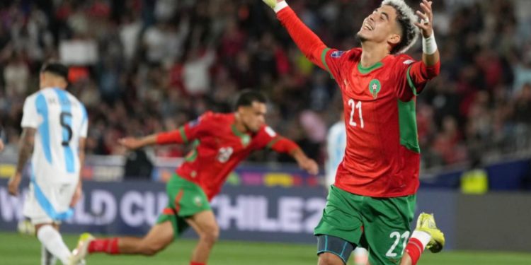 المغرب يفوز بكأس العالم لكرة القدم