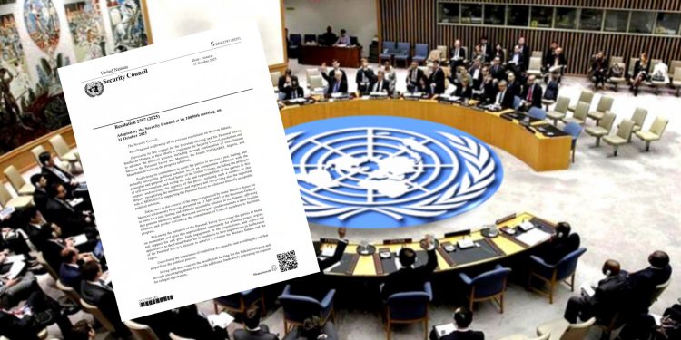 مجلس الأمن ينشر القرار 2797 على موقعه الرسمي وصيغة الحكم الذاتي تسيطر عليه …