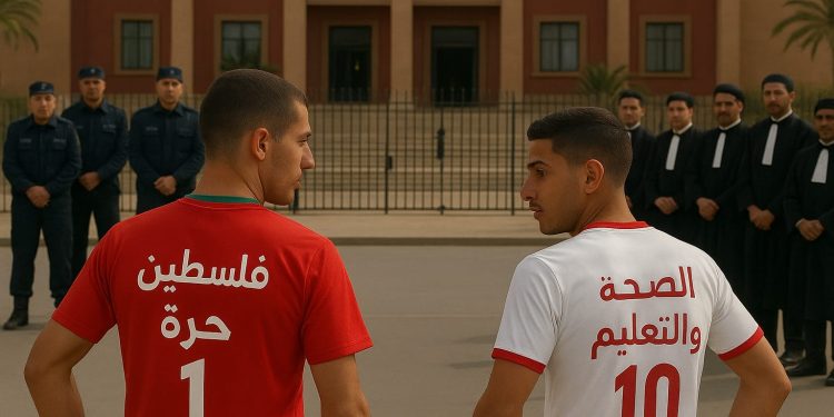 أحكام بالسجن في قضية “أقمصة فلسطين” تثير الجدل حول حرية التعبير