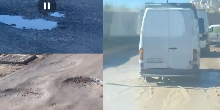 رداءة الطريق تسبب عذابا يوميا لساكنة بئر المقراع بطنجة البالية