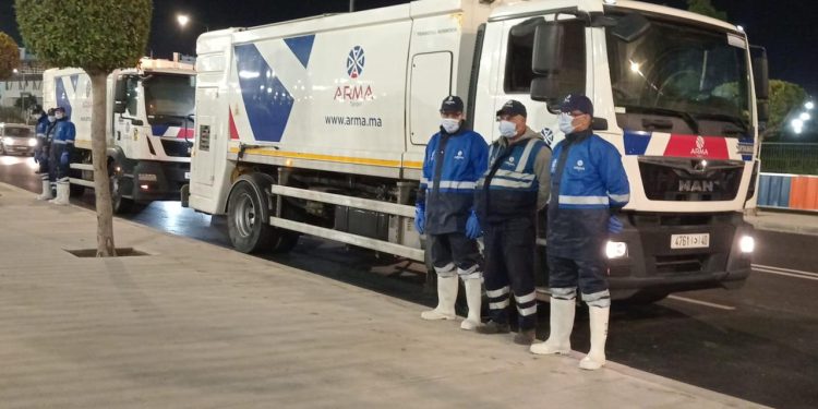 طنجة تستعد لافتتاح الملعب الكبير باستنفار غير مسبوق لشركة “أرما” للنظافة