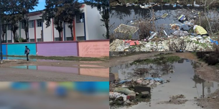 كارثة بيئية وصحية تهدد الأطفال باكزناية وأمانديس تجد صعوبات للتدخل