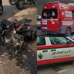 حادث سير دراجة نارية بطنجة