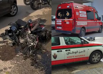 طنجة : حادث سير دراجة نارية يودي بحياة شرطي والمحروم كان عائدا من عمله