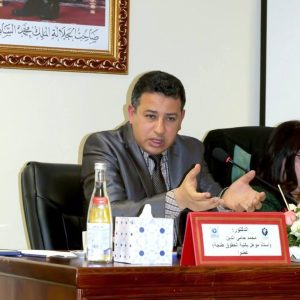 الدكتور محمد حامي الدين أستاذ التعليم العالي بكلية الحقوق بطنجة 