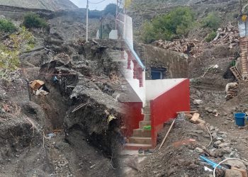 إقليم شفشاون.. دمار في الطريق الوطنية وانهيارات الجبال بعد تساقطات عاصفية