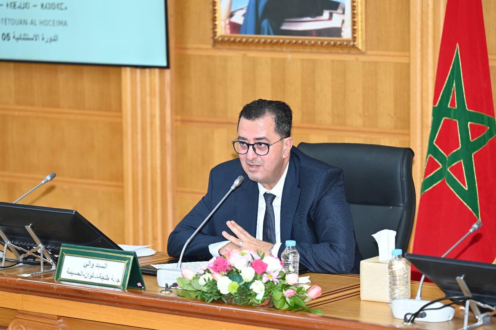 أشغال الدورة الاستثنائية ترأسها والي الجهة يونس التازي 