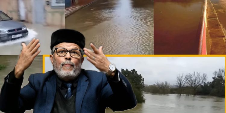 مخاوف من فيضانات عارمة في القصر الكبير والسيمو يصدر بلاغا غريبا