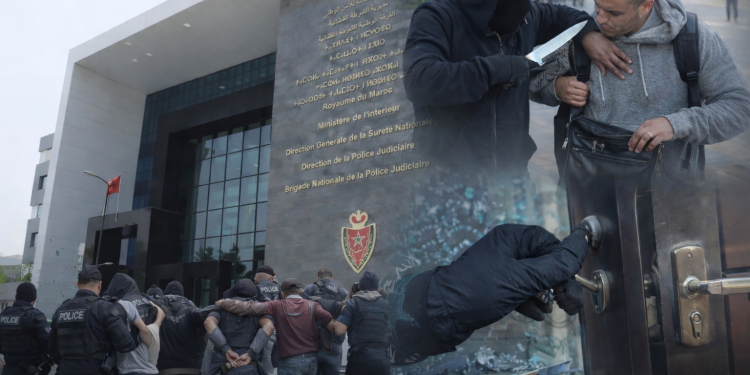 الجرائم في المغرب 2025: انخفاض السرقات والعنف وتوقيف آلاف المتورطين