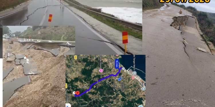 تنبيه هام من نشطاء إقليم فحص أنجرة: هذه الطرقات المتضررة بفعل الانهيار